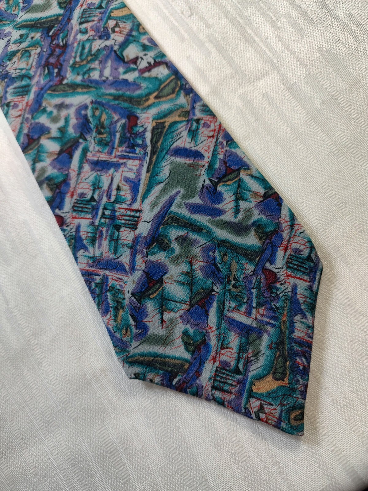 COCKTAIL MOLECULAR 100% SILK TIE SETA CRAVATTA NECKTIE SCOTCH CLASSIC