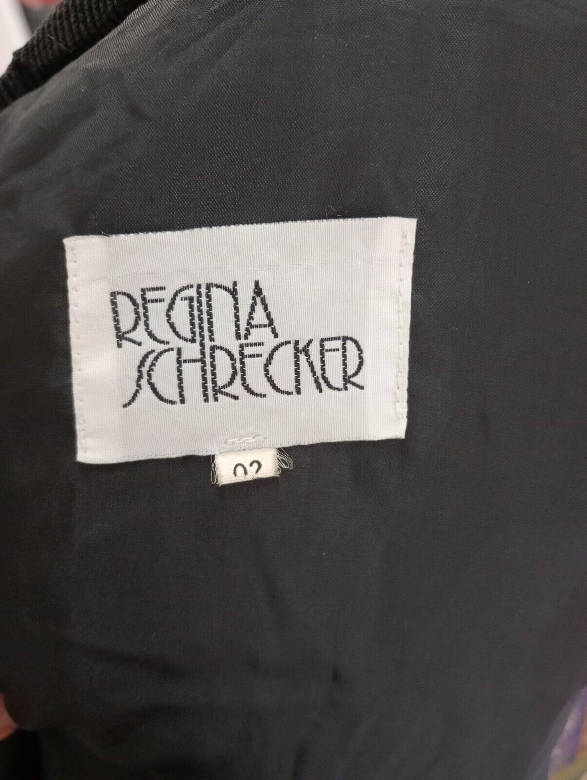 REGINA SCHRECKER GIUBBINO COTONE VELLUTO UOMO Tg 02 MAN CASUAL VINTAGE JACKET