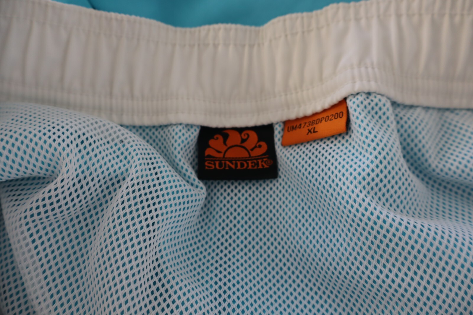 SUNDEK COSTUME PANTALONCINO MARE UOMO TG XL MEN SWIMSUIT VINTAGE CASUAL