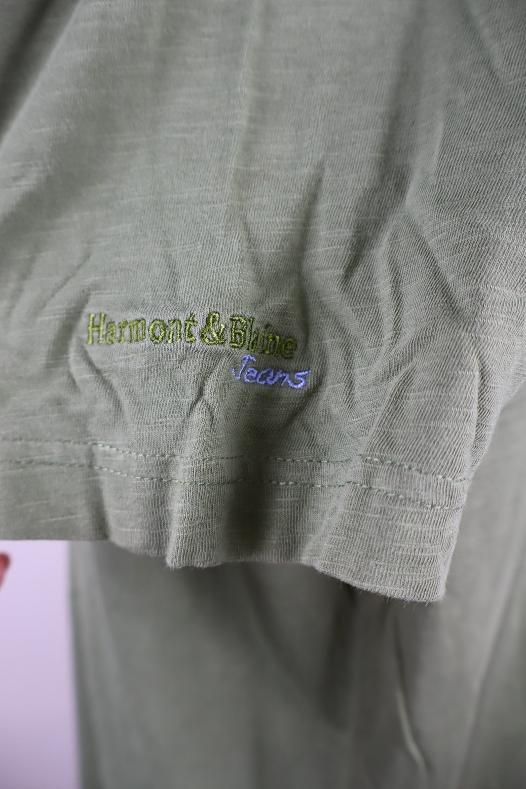 HARMONT & BLAINE POLO MAGLIA UOMO COTONE TG. 2XL MAN COTTON T-SHIRT VINTAGE LOGO