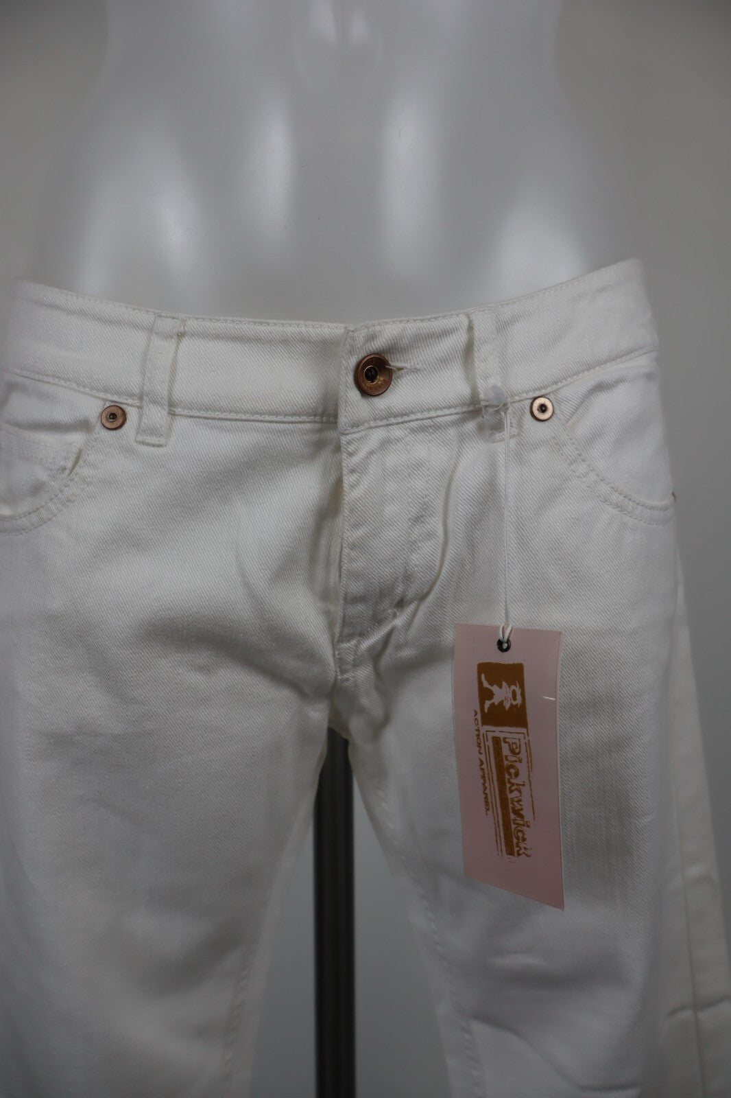 PICKWICK PANTALONE CASUAL DONNA TG 28 WOMAN VINTAGE PANTS COTONE CON TAG