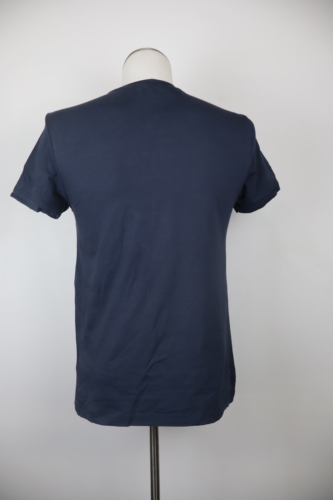 TOMMY HILFIGER MAGLIA UOMO TG M MAN T-SHIRT CASUAL VINTAGE COTONE COTTON BLU
