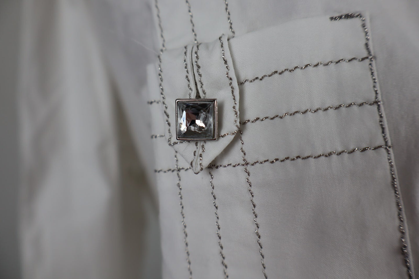 MARINA RINALDI SPORT CAMICIA DONNA TG. 29 WOMAN SHIRT CASUAL VINTAGE COTONE