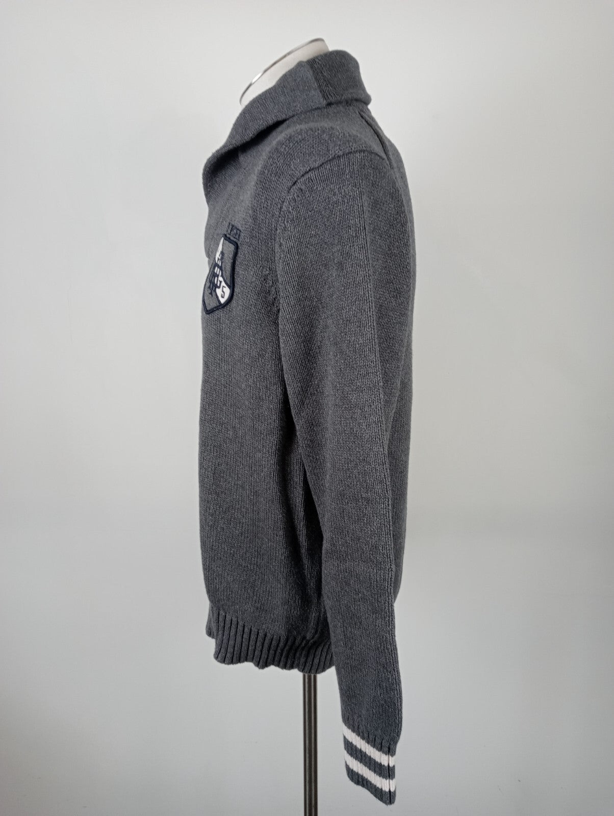 TOMMY HILFIGER MAGLIONE COTONE COTTON VINTAGE UOMO Tg. L MAN SWEATER CASUAL