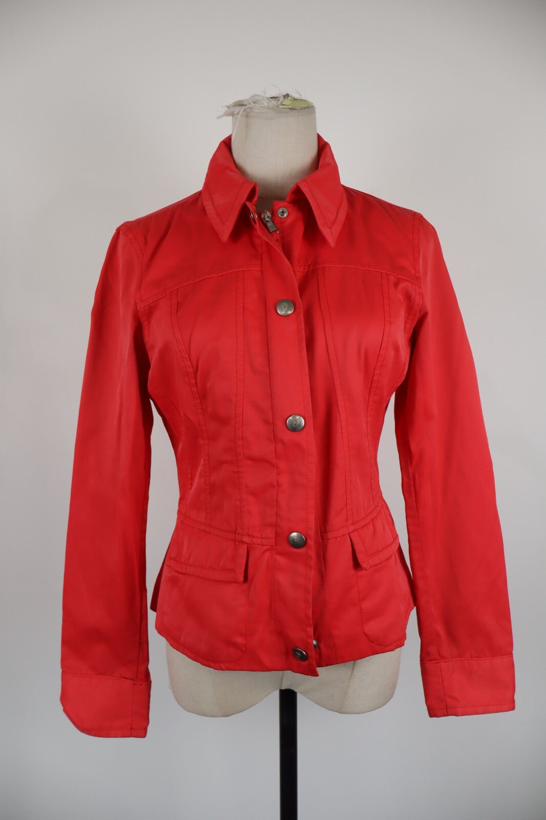 TRUSSARDI JEANS GIUBBINO LEGGERO GIACCA DONNA 42 WOMAN CASUAL JACKET VINTAGE