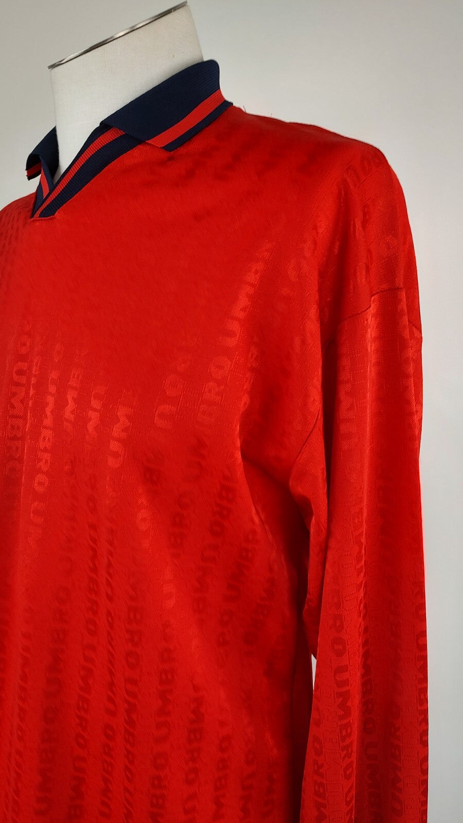 UMBRO MAGLIA CALCIO UOMO TG XL SOCCER TRIKOT MAN JERSEY