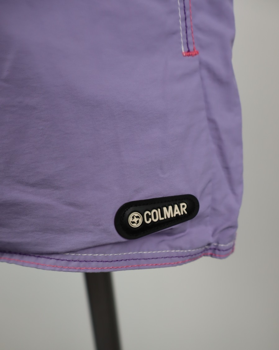 COLMAR COSTUME PANTALONCINO MARE UOMO TG 50 MEN SWIMSUIT VINTAGE CASUAL LOGO