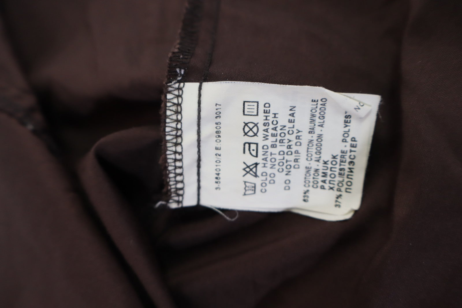 TRUSSARDI JEANS CAMICIA  DONNA TG. M WOMAN SHIRT CASUAL VINTAGE COTONE