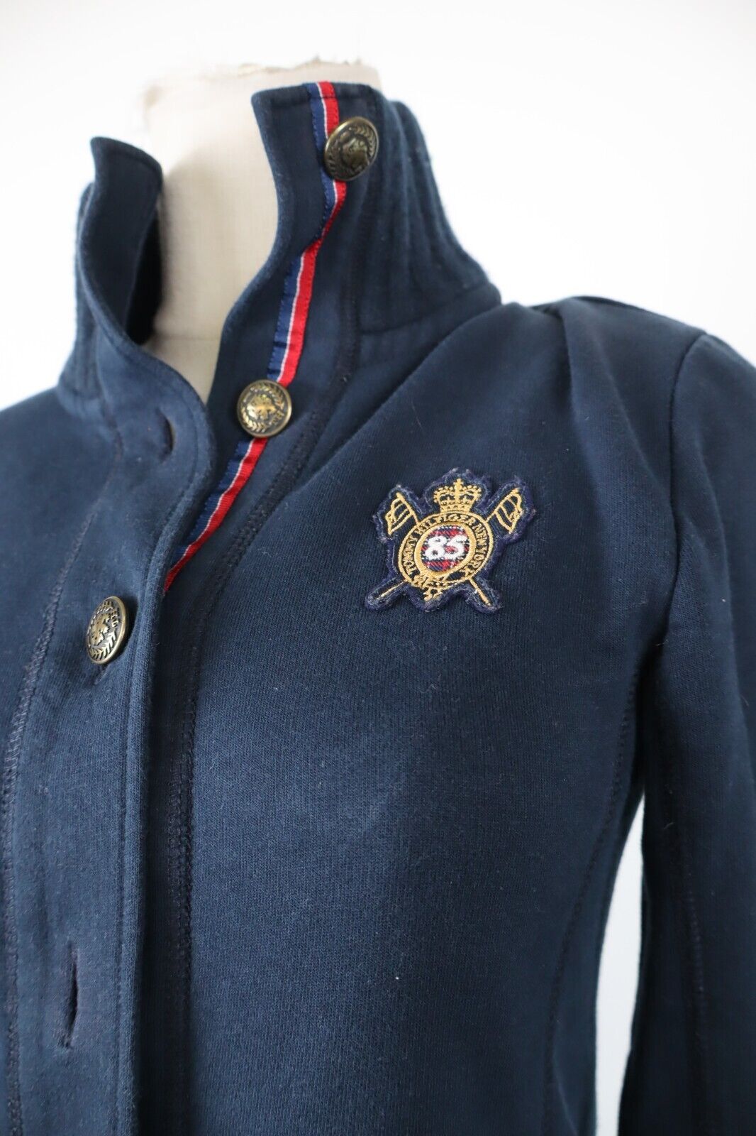 TOMMY HILFIGER CARDIGAN MAGLIONE COTONE DONNA Tg. S WOMAN CASUAL SWEATER