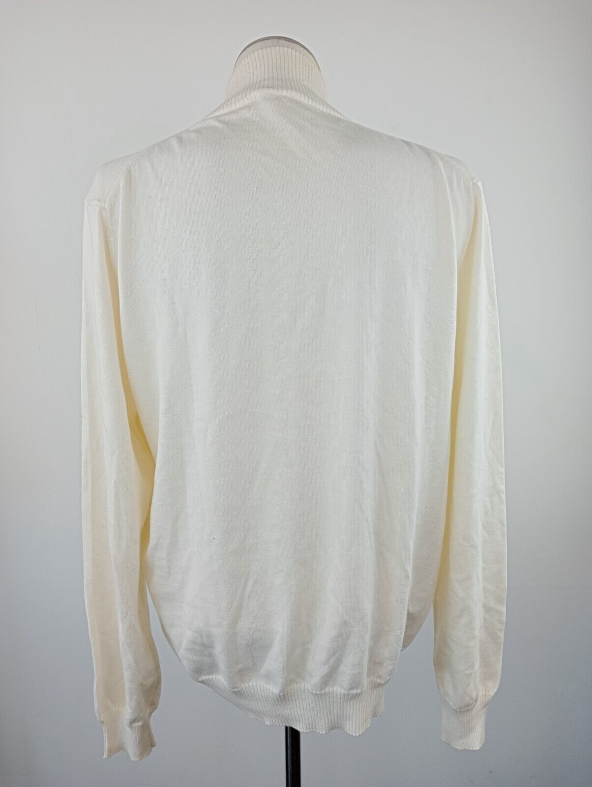 CERRUTI 1881 MAGLIONE COTONE VINTAGE UOMO Tg. XXL MAN SWEATER CASUAL MADE ITALY