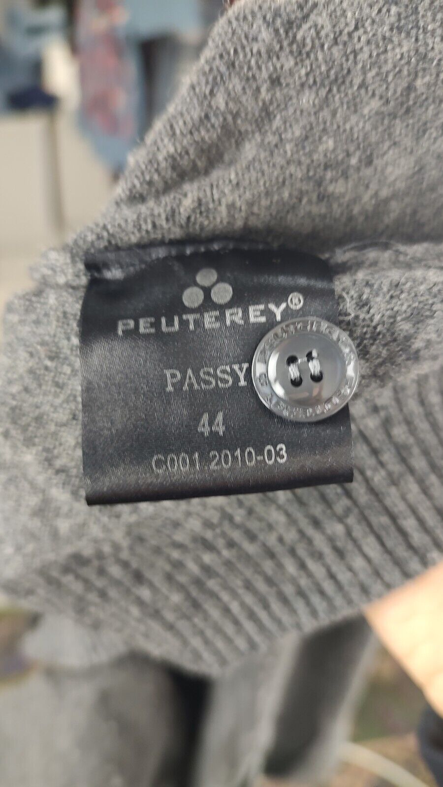 PEUTEREY KNIT MAGLIONE CARDIGAN LANA DONNA Tg. 44 WOMAN CASUAL SWEATER