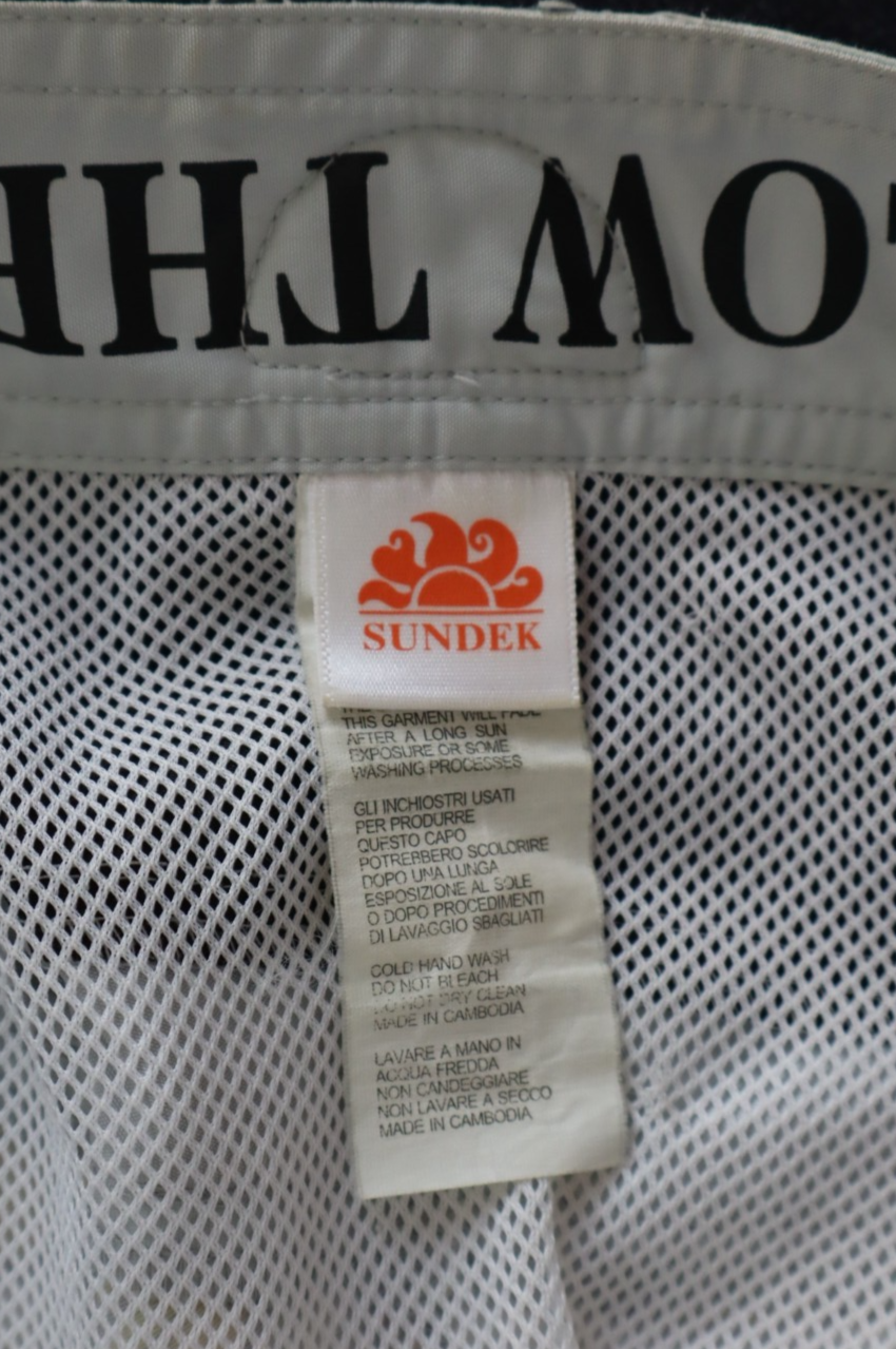 SUNDEK COSTUME PANTALONCINO MARE UOMO TG 31 MEN SWIMSUIT VINTAGE CASUAL