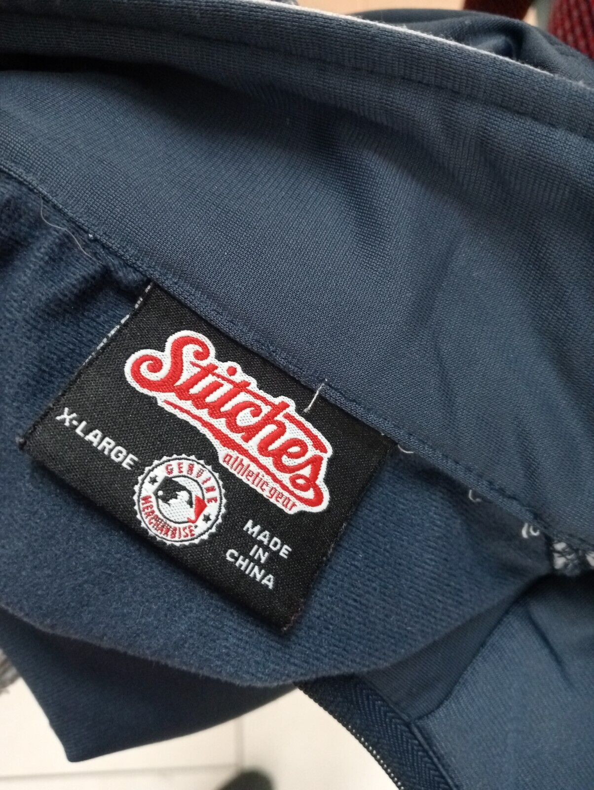 STITCHES YANKEES GIACCA FELPA ZIP SPORT BASEBALL UOMO Tg XL VINTAGE MAN JACKET