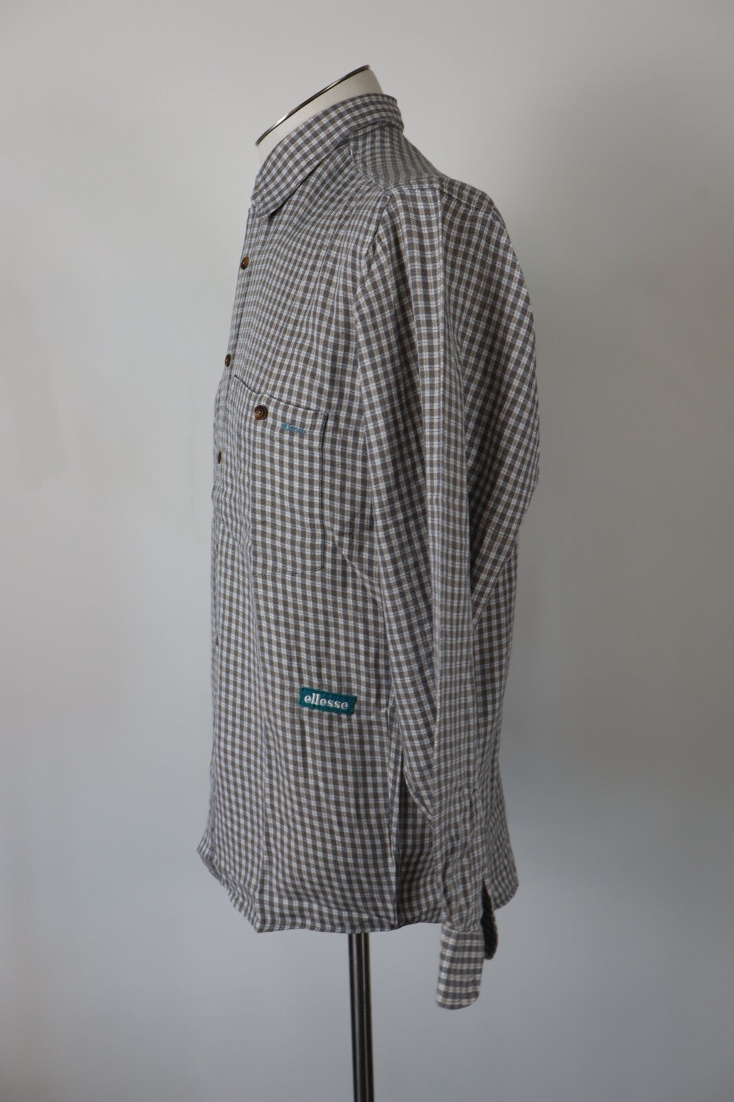 ELLESSE SPORT CAMICIA SHIRT UOMO Tg 39 / 15.50 MAN VINTAGE CASUAL COTONE