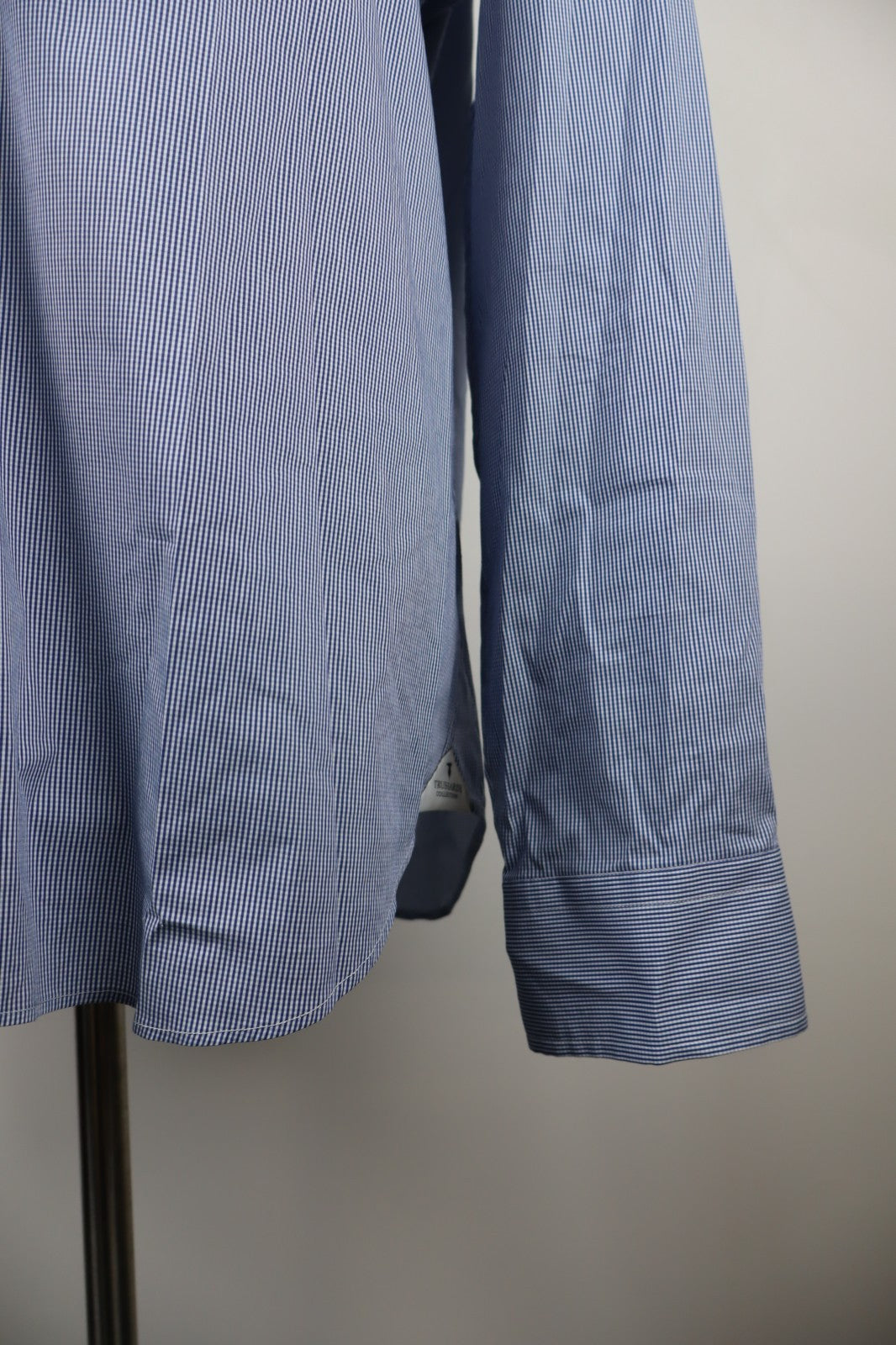 TRUSSARDI COLLECTION CAMICIA UOMO 45 18 MAN CASUAL VINTAGE SHIRT COTONE COTTON