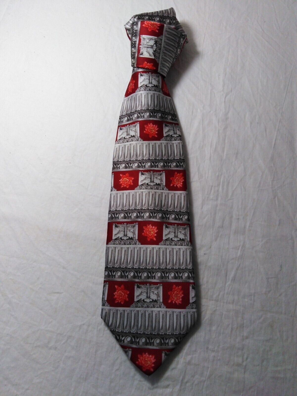 PALAIS DES DOGES 100% SILK TIE SETA CRAVATTA NECKTIE MADE IN ITALY