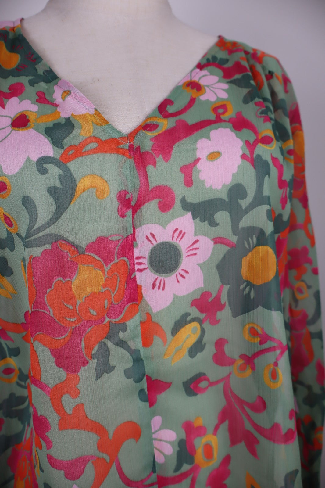 EMME MARELLA MAGLIA BLUSA DONNA 40 WOMAN CASUAL VINTAGE T-SHIRT MANICA LUNGA TAG
