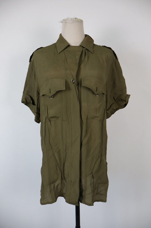SPORTMAX CAMICIA  DONNA TG. 40 WOMAN SHIRT CASUAL VINTAGE ITALIA