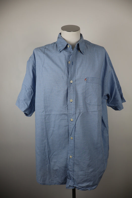RALPH LAUREN CAMICIA UOMO COTONE TG XL MAN CASUAL VINTAGE COTTON SHIRT LOGO
