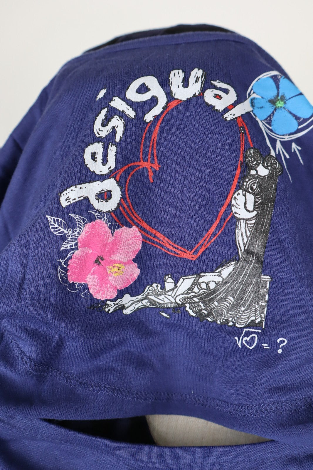 DESIGUAL VESTITO DONNA TG. XL WOMAN CASUAL VINTAGE DRESS ABITO PARTY