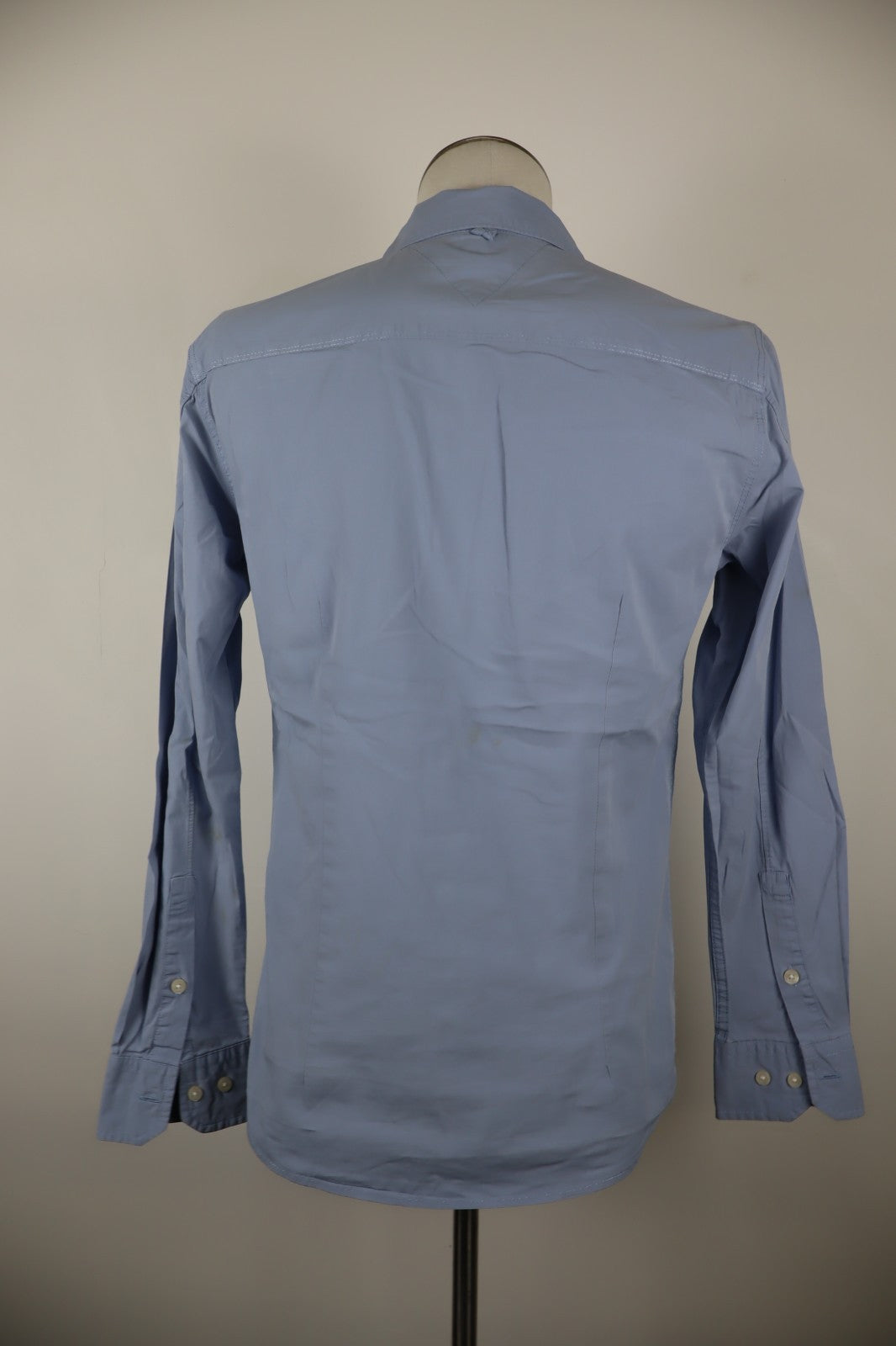 TOMMY HILFIGER JEANS CAMICIA UOMO TG. M MAN CASUAL VINTAGE SHIRT COTONE COTTON