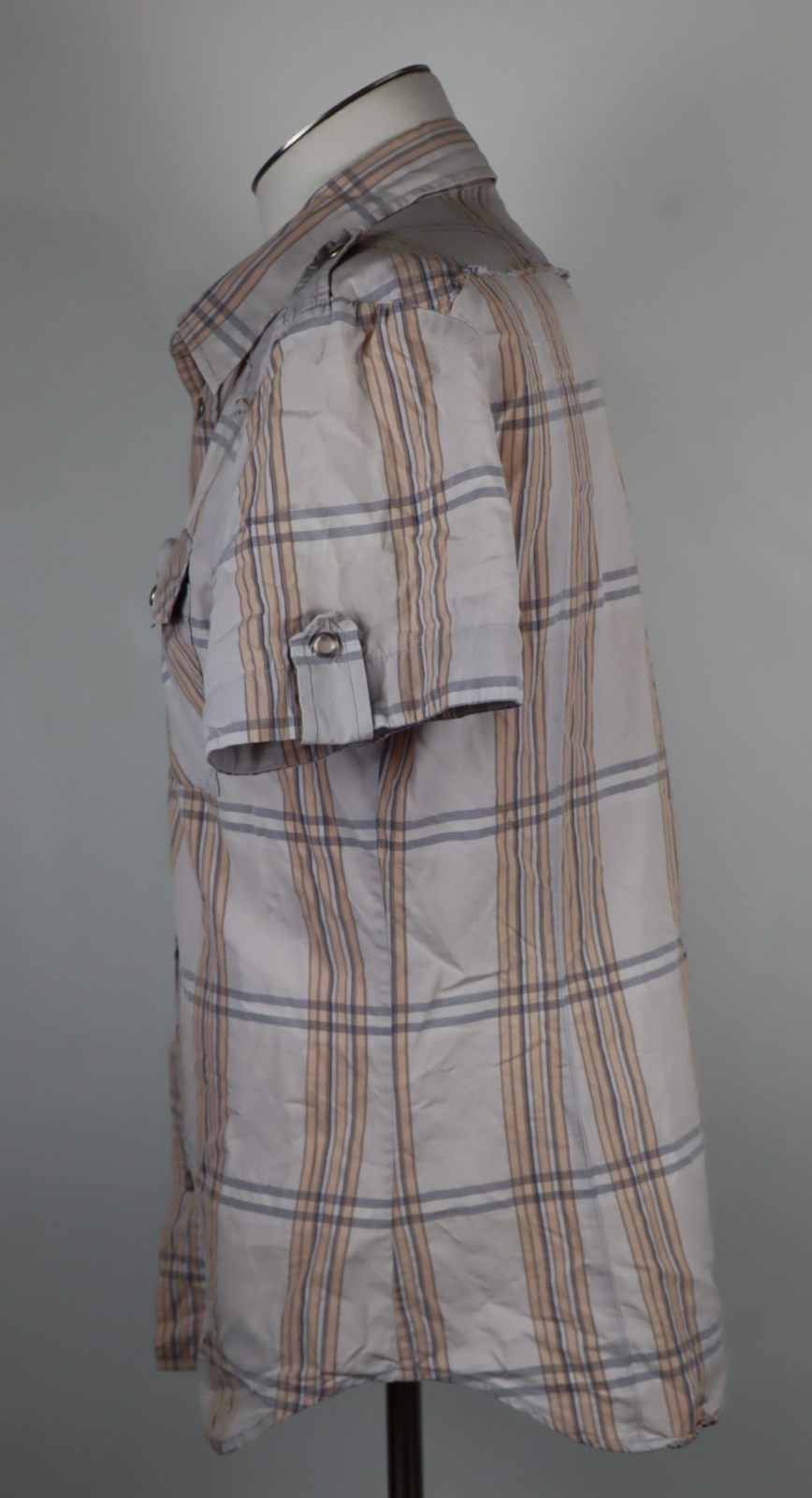 DIESEL CAMICIA UOMO TG. L MAN CASUAL VINTAGE SHIRT COTONE ITALY 100% COTONE