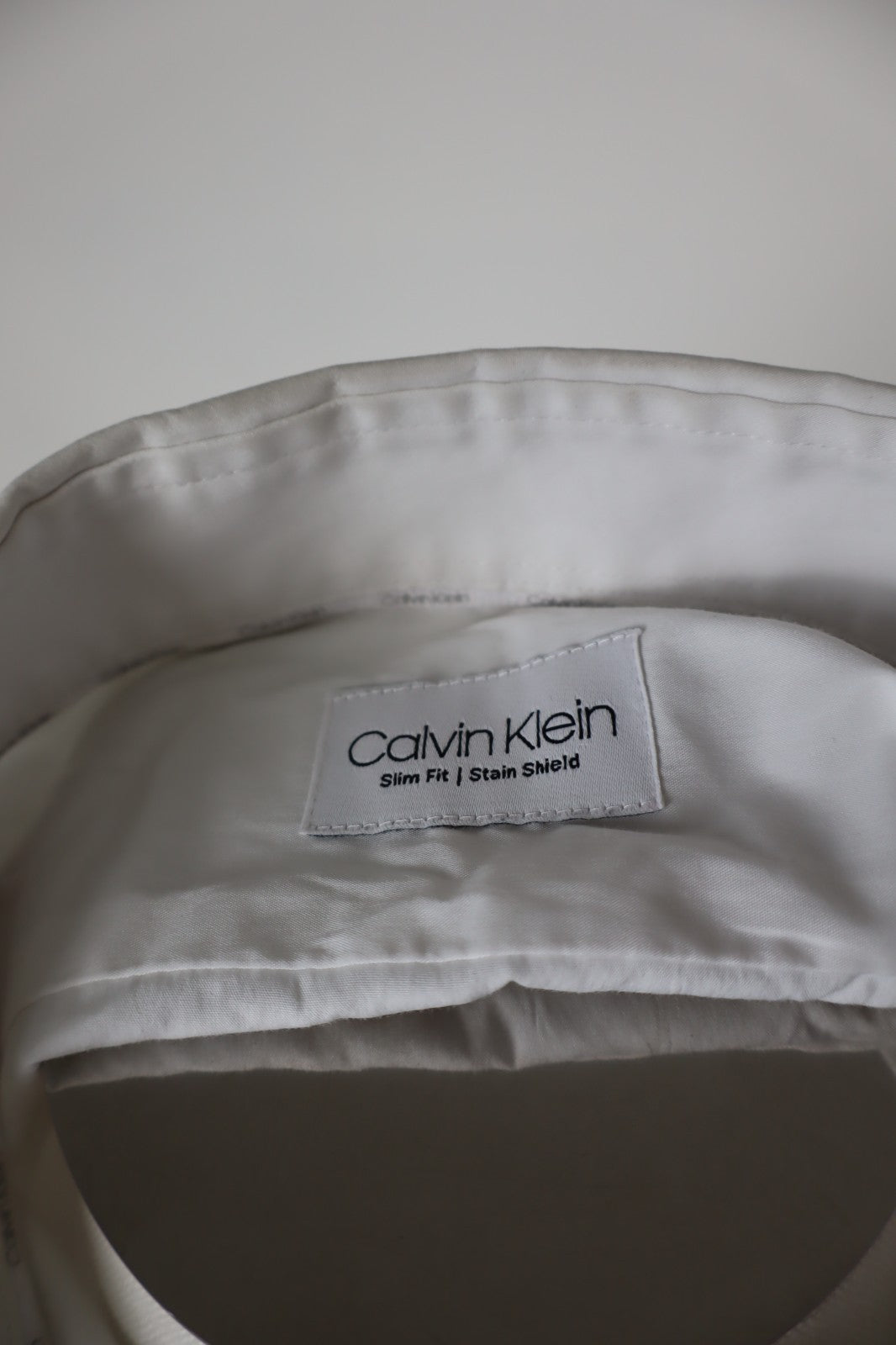 CALVIN KLEIN CK CAMICIA COTONE UOMO TG. 39 / 15.5 MAN CASUAL VINTAGE SHIRT SLIM