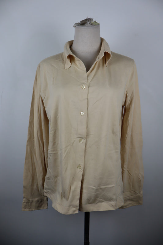 MARINA YACHTING CAMICIA DONNA XL WOMAN SHIRT CASUAL VINTAGE COTONE COTTON LOGO