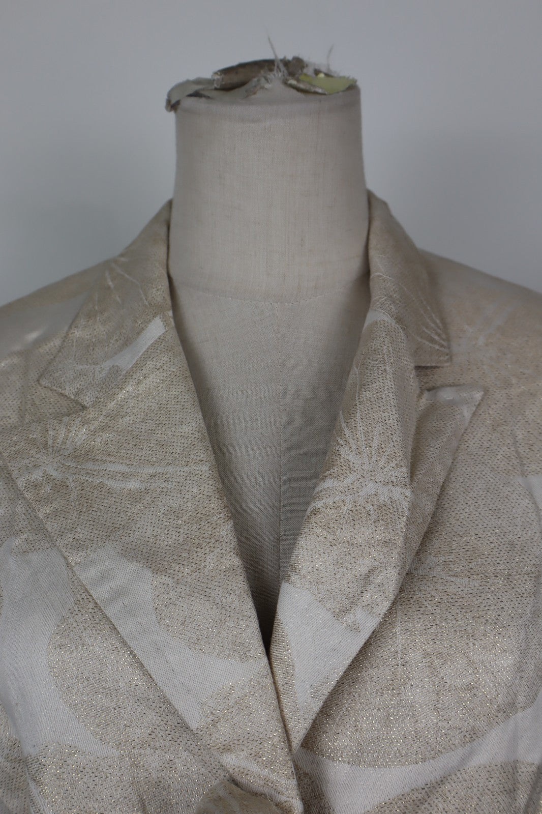 MAX MARA GIACCA BLAZER DONNA Tg 42 WOMAN VINTAGE JACKET CASUAL COTONE