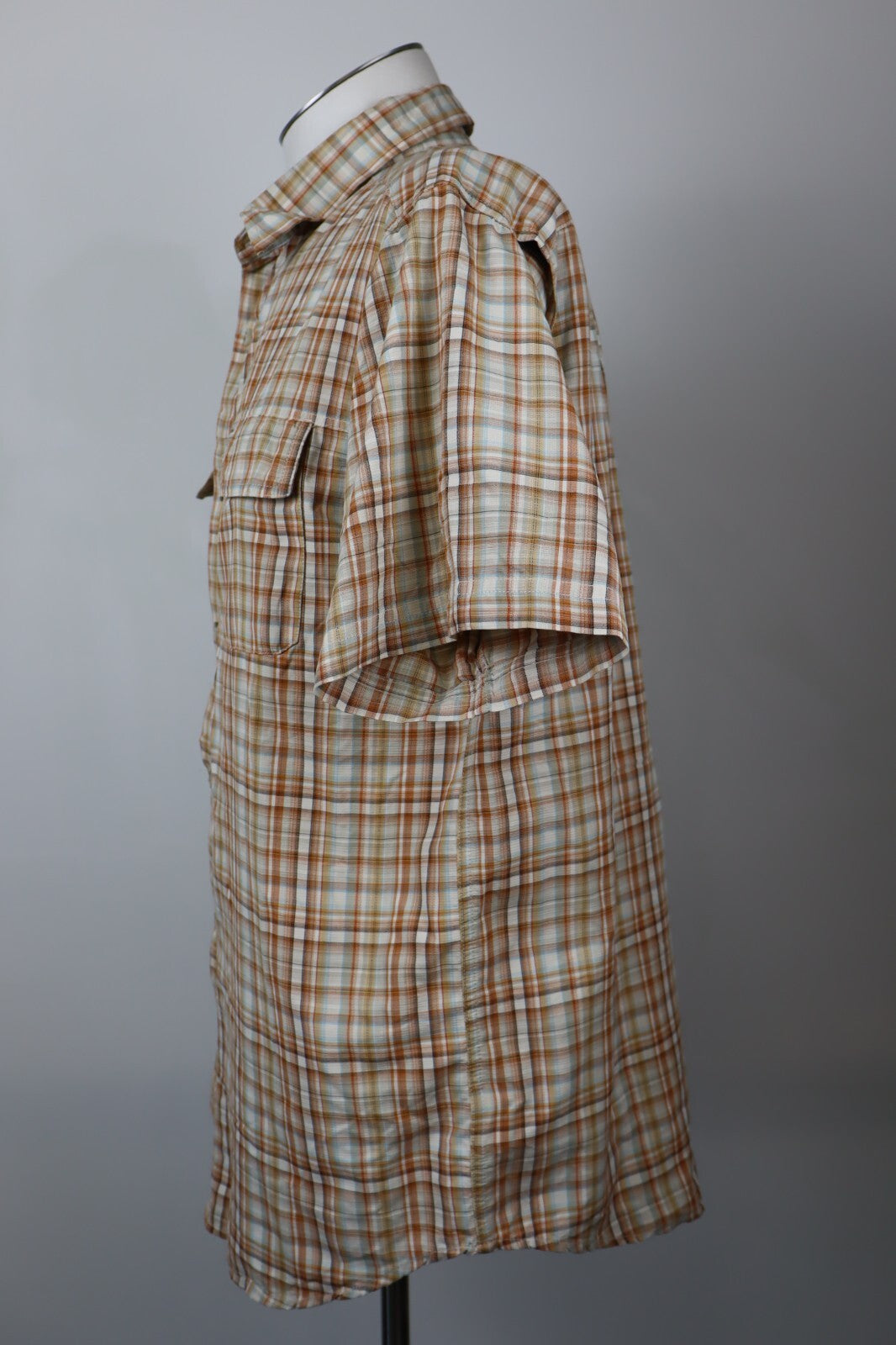 COLUMBIA TITANIUM CAMICIA UOMO TG. XL MAN CASUAL SPORTSWEAR VINTAGE SHIRT