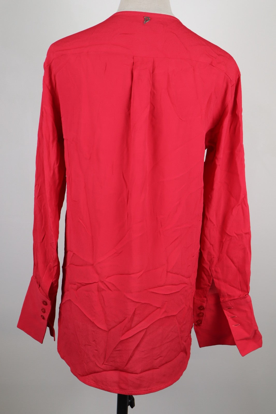 DONDUP MAGLIA DONNA MISTO SETA TG. 42 WOMAN CASUAL VINTAGE SHIRT