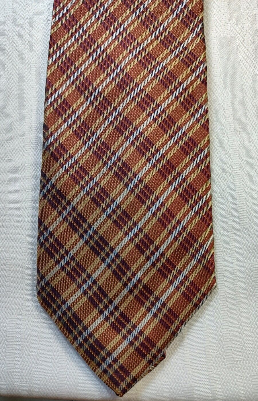 GALLIENI 100% SILK TIE SETA CRAVATTA NECKTIE MADE IN ITALY VINTAGE CLASSIC