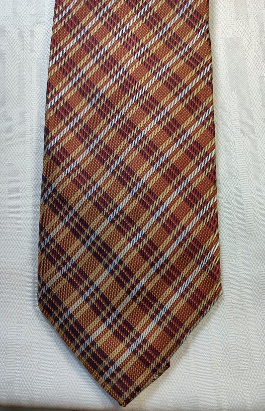 GALLIENI 100% SILK TIE SETA CRAVATTA NECKTIE MADE IN ITALY VINTAGE CLASSIC