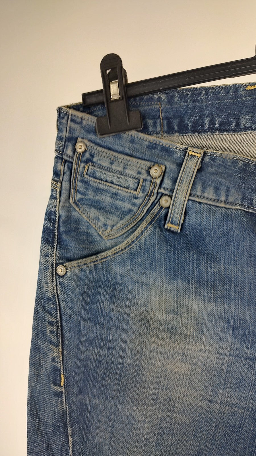LEVI'S ENGINEERED PANTALONE JEANS SHORTS UOMO TS. S MAN VINTAGE CASUAL PANTS