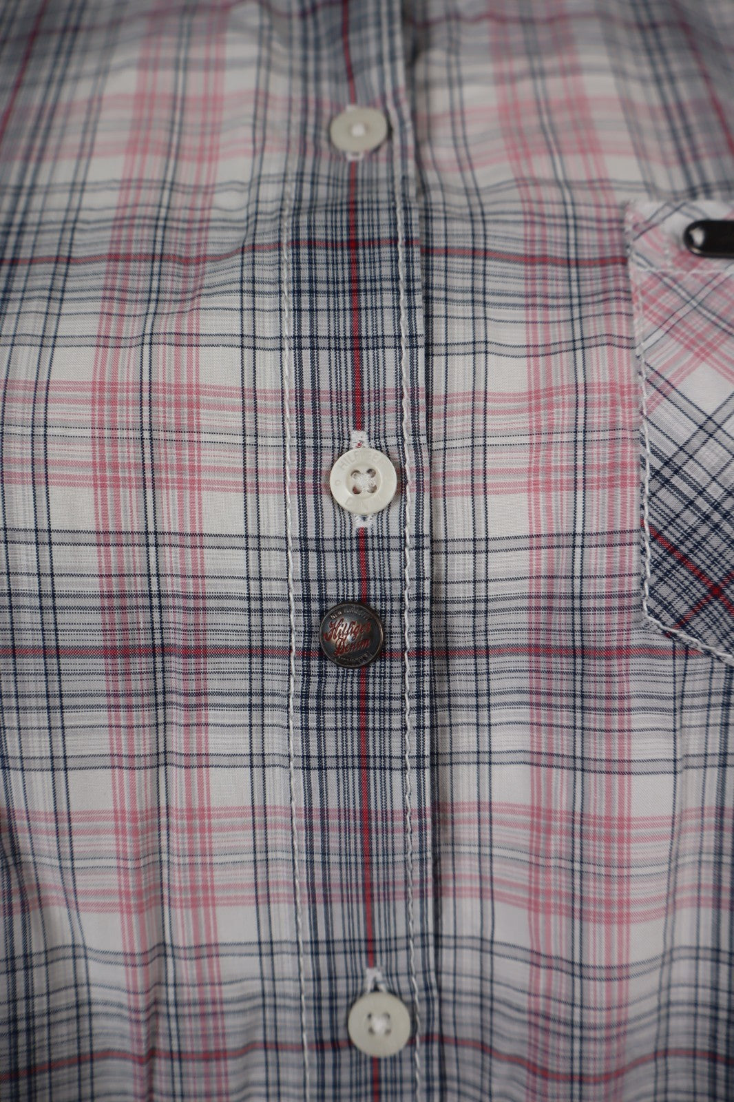 TOMMY HILFIGER DENIM CAMICIA DONNA TG M WOMAN SHIRT CASUAL VINTAGE COTONE
