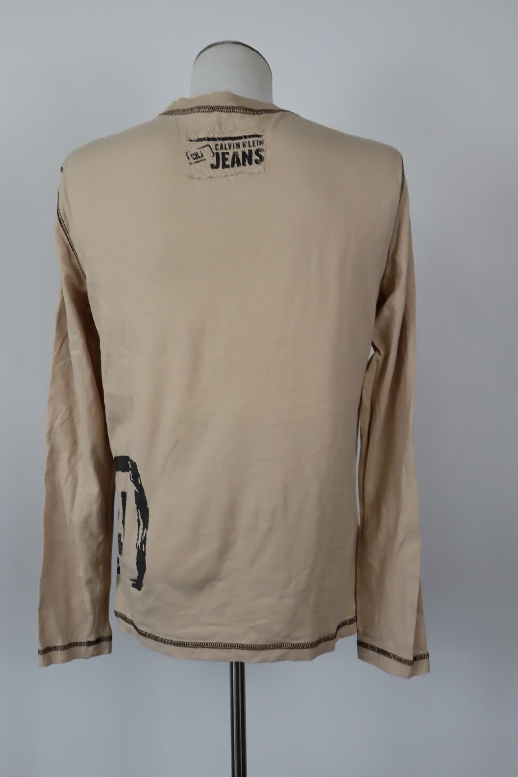 CALVIN KLEIN CK MAGLIA UOMO TG. L MAN T-SHIRT CASUAL VINTAGE COTONE