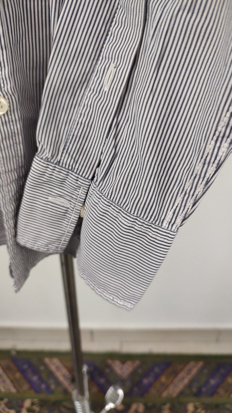 TOMMY HILFIGER CAMICIA UOMO TG. M MAN CASUAL VINTAGE SHIRT COTONE