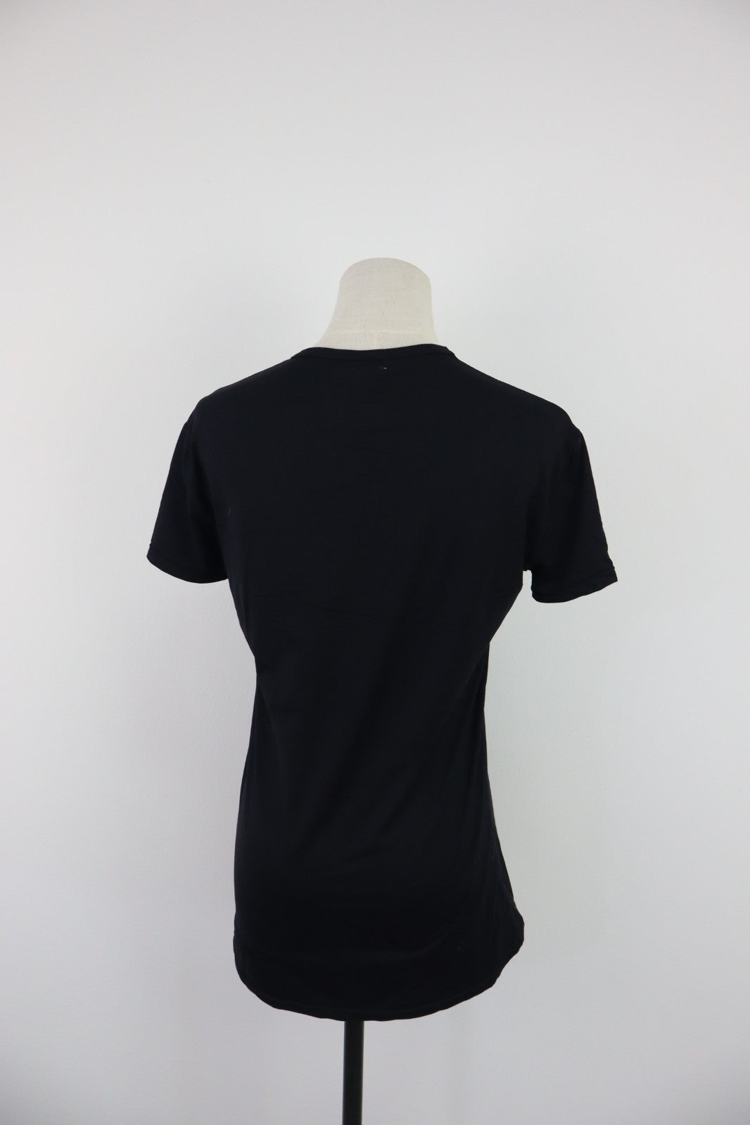 EMPORIO ARMANI MAGLIA DONNA TG. M WOMAN CASUAL VINTAGE T-SHIRT TOP NYLON
