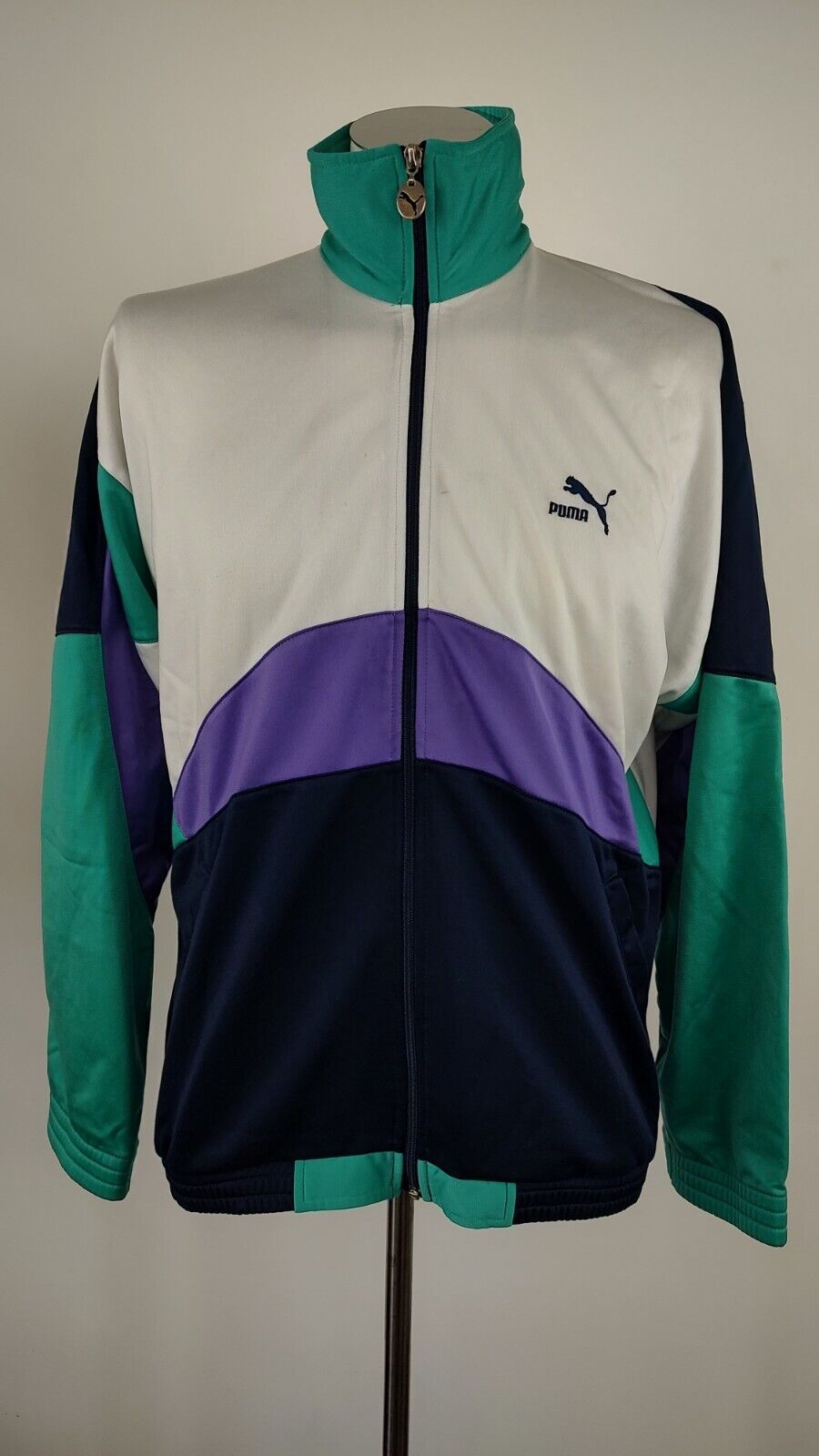 PUMA GIACCA SPORT UOMO Tg M MAN VINTAGE JACKET CASUAL VINTAGE