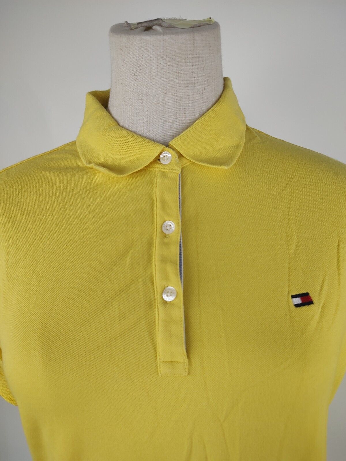 TOMMY HILFIGER POLO DONNA COTONE TG. L WOMAN SHIRT CASUAL VINTAGE