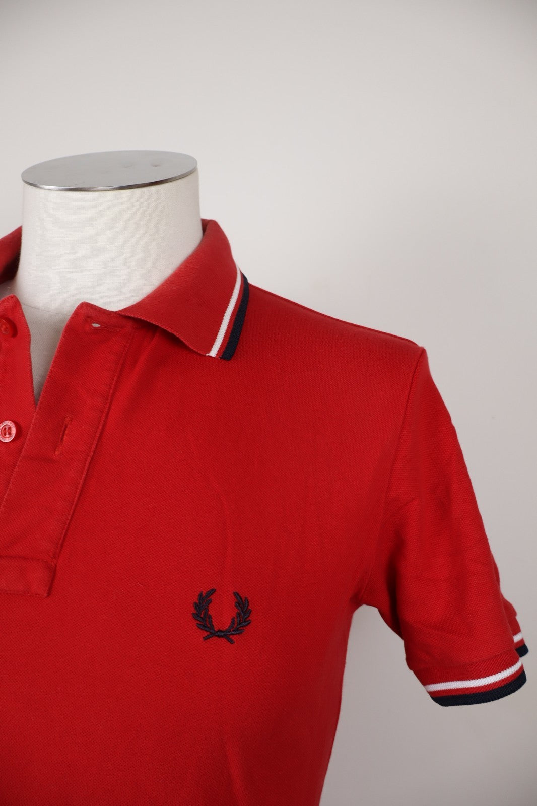 FRED PERRY POLO MAGLIA UOMO COTONE 40" 102CM MAN COTTON T-SHIRT CASUAL VINTAGE