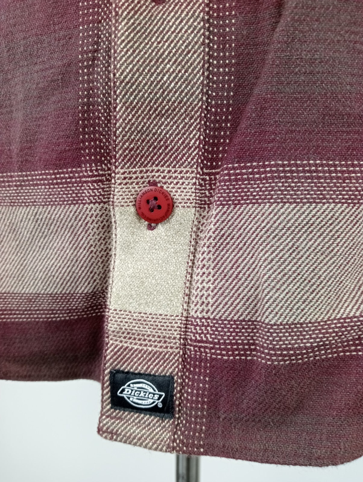 DICKIES CAMICIA UOMO COTONE COTTON TG. XS  MAN CASUAL VINTAGE SHIRT