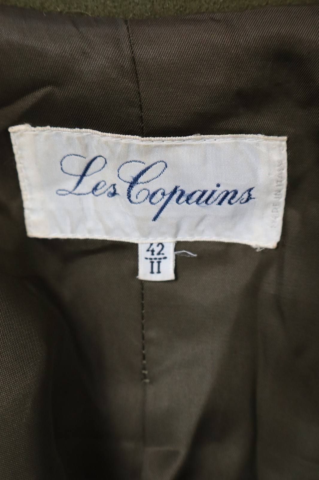 LES COPAINS CAPPOTTO SCIALLATO GIACCA DONNA 42 /II WOMAN COAT VINTAGE ITALY