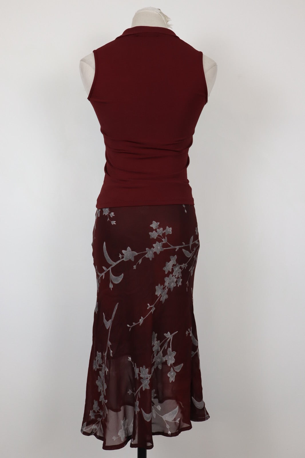 SPORTSTAFF COMPLETO DONNA Tg. 42 / 44 MAGLIA GONNA DRESS VINTAGE CASUAL SUIT