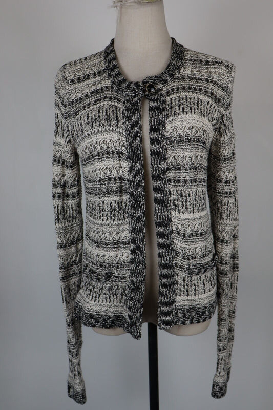 LIU JO JEANS MAGLIONE CARDIGAN DONNA L WOMAN SWEATER VINTAGE CASUAL LANA COTONE