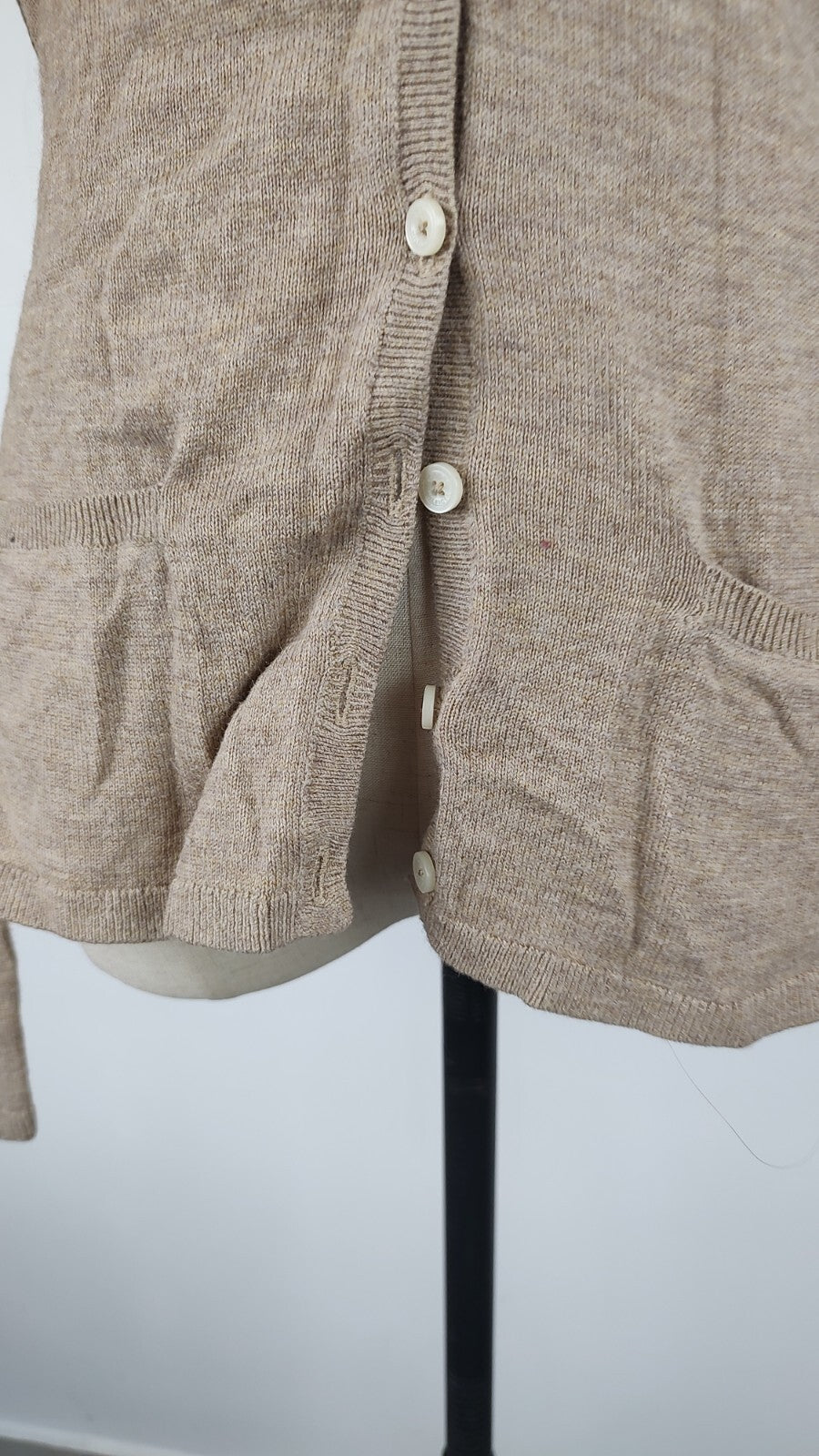 TOMMY HILFIGER MAGLIONE CARDIGAN LANA COTONE DONNA Tg. XS WOMAN CASUAL SWEATER