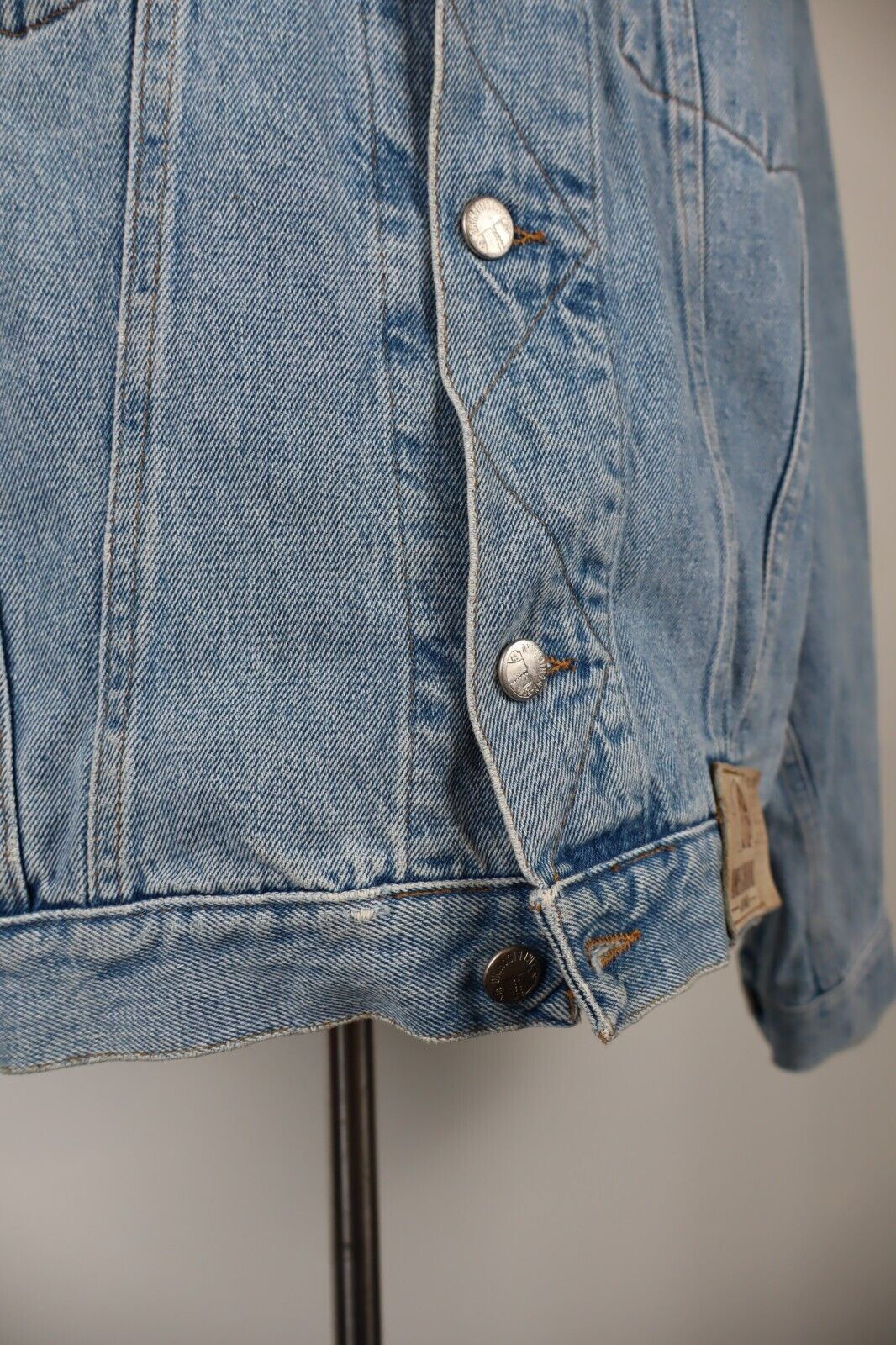 AMERICANINO GIUBBINO GIUBBINO JEANS DENIM UOMO Tg L MAN CASUAL JACKET