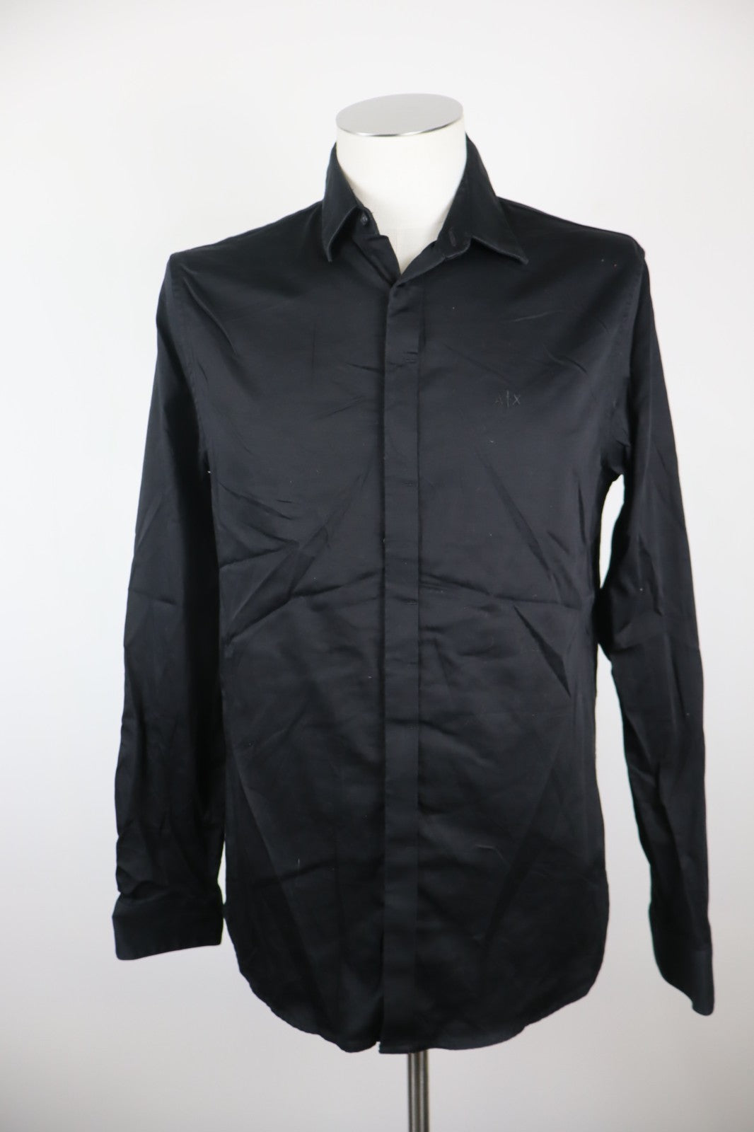 AX ARMANI EXCHANGE CAMICIA UOMO COTONE TG. M  MAN CASUAL VINTAGE SHIRT COTONE
