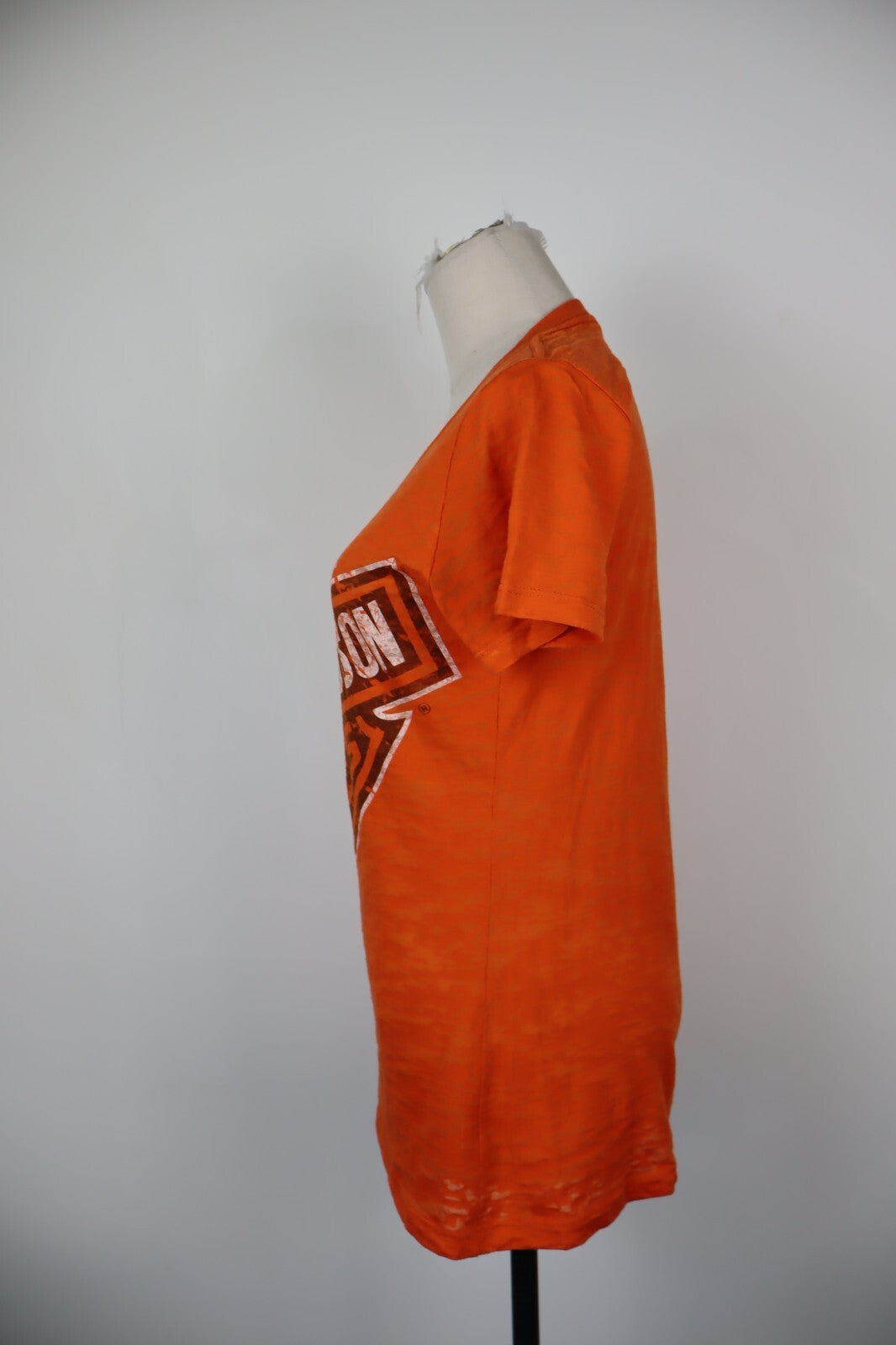 HARLEY DAVIDSON MAGLIA DONNA TG. M WOMAN CASUAL VINTAGE TOP T-SHIRT COTONE
