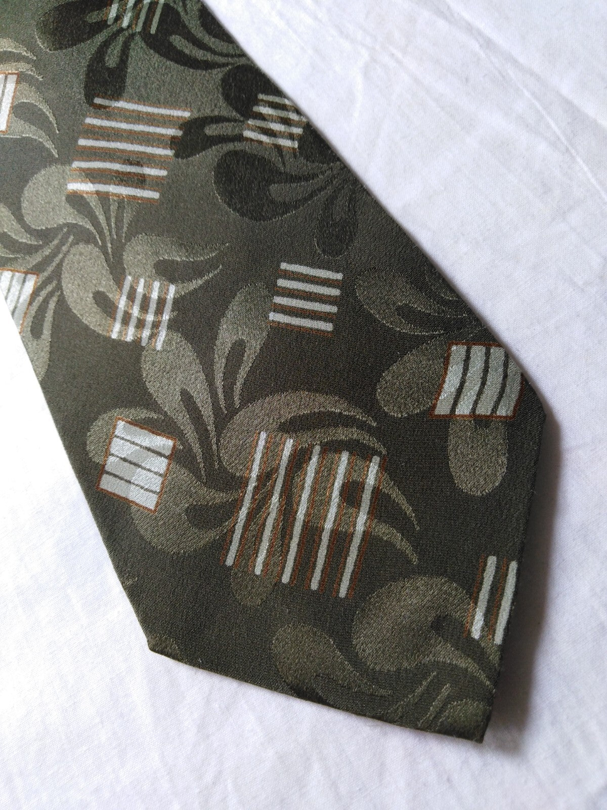 EMPORIO ARMANI 100% SILK TIE SETA CRAVATTA NECKTIE MADE IN ITALY